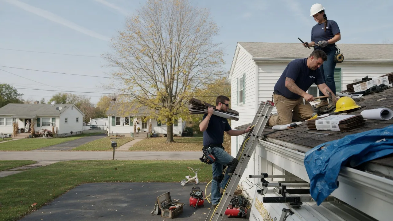Local Roofing Contractors in Kanopolis, KS near me